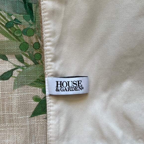 House & Garden Floral Bunny Rabbit Table Runner 16x90 Spring Easter Beige New - Picture 9 of 9